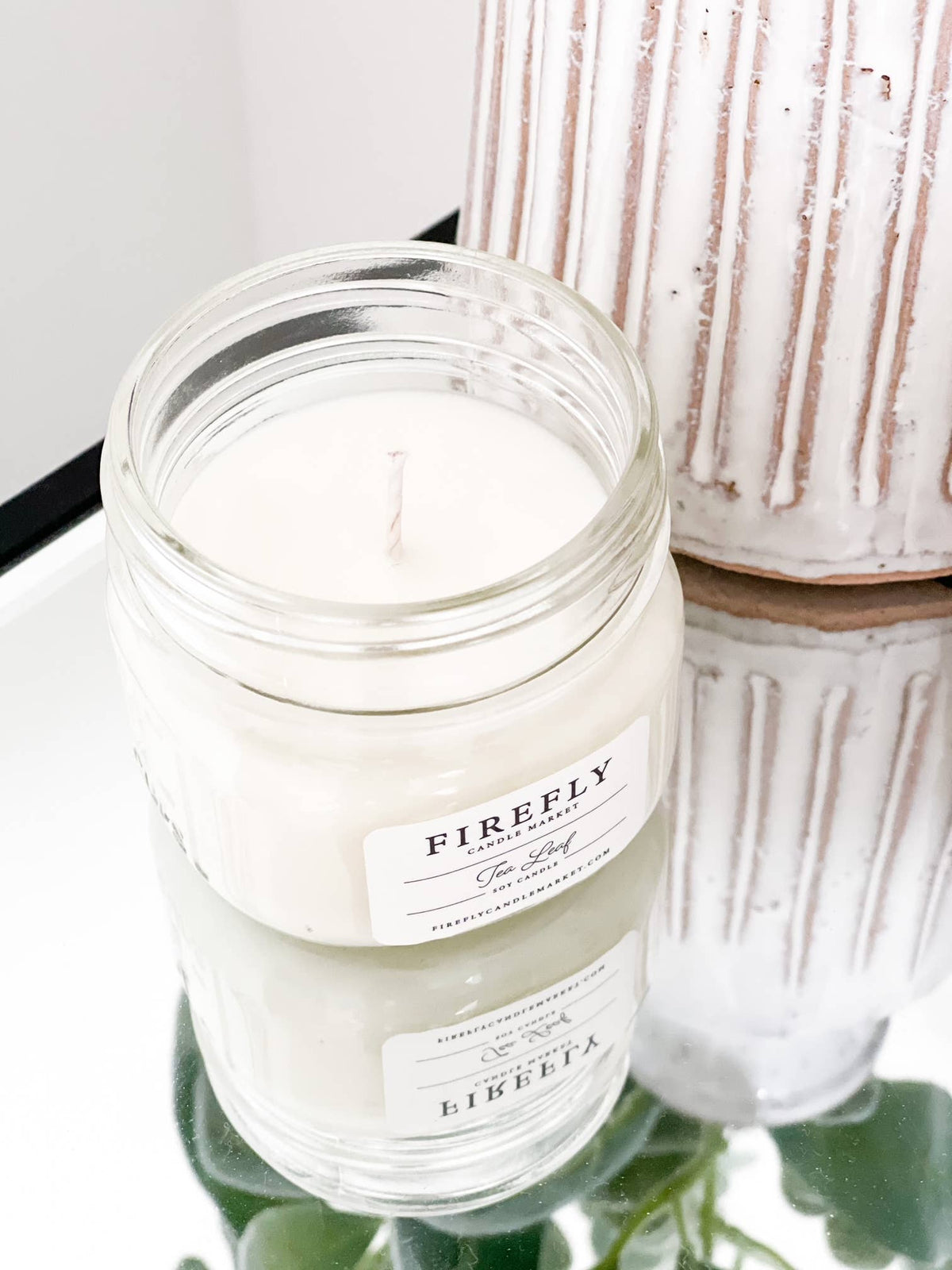 Firefly Candle Market - Tea Leaf: Small Candle
