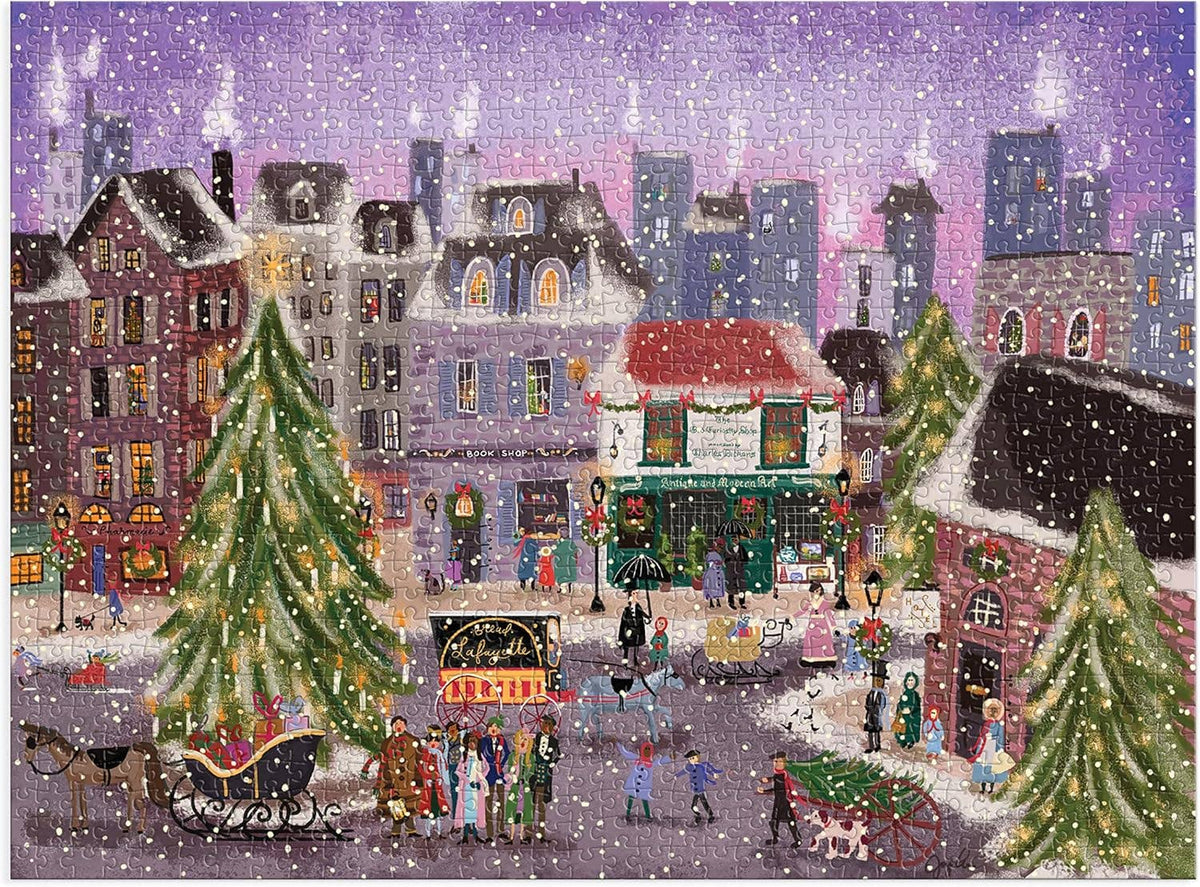 Joy Laforme Christmas Square 1000 Piece Puzzle