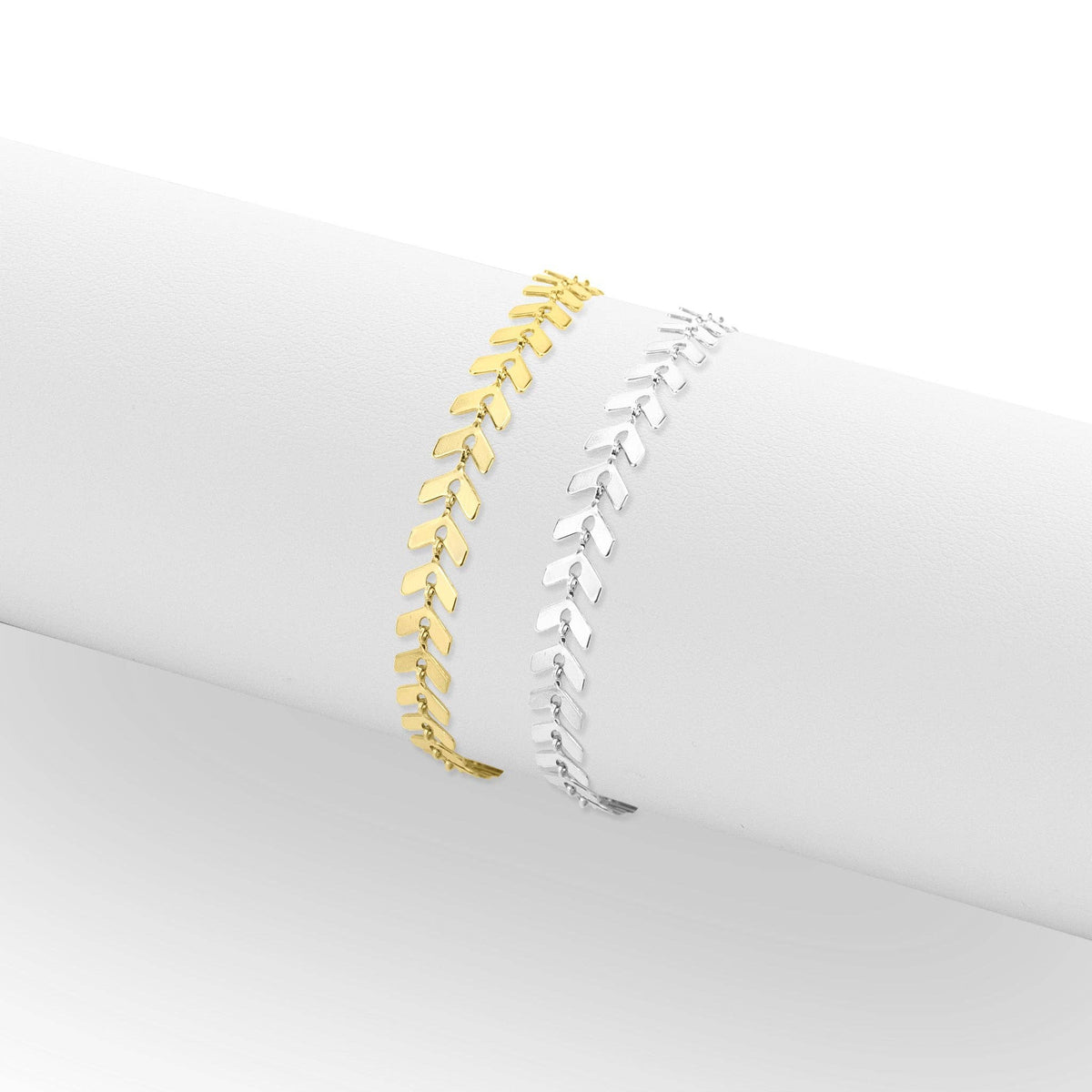 Chevron Gold Bracelet