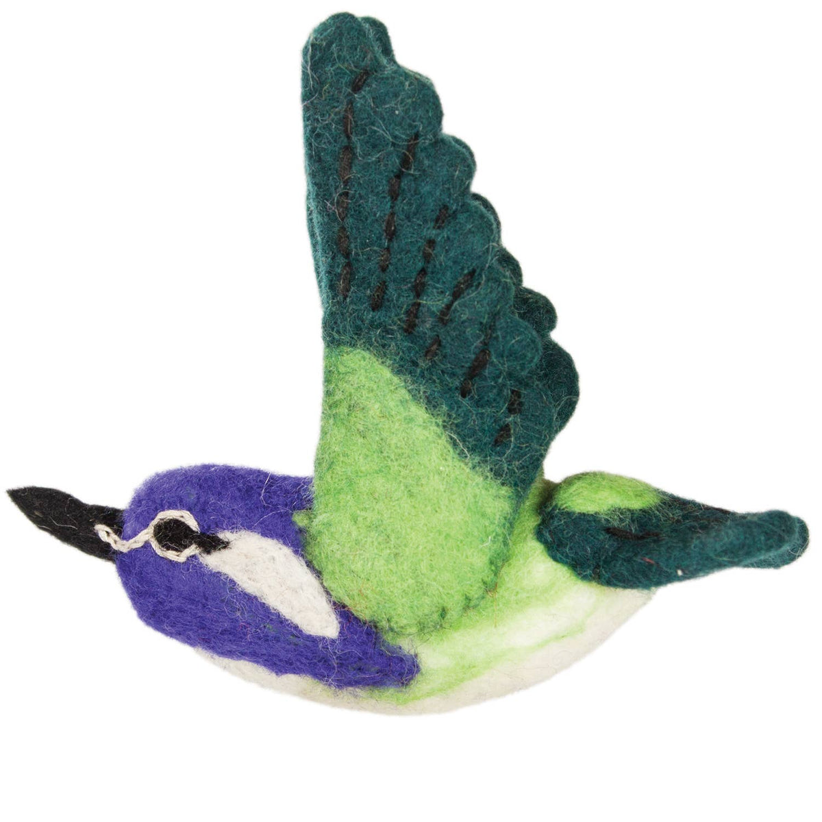 Costas Hummingbird Woolie Bird Ornament
