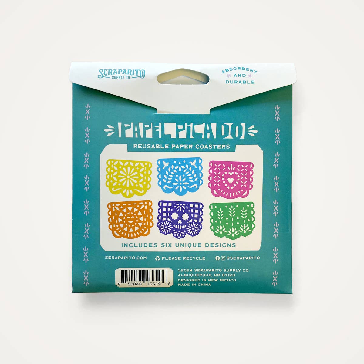 Seraparito Supply Co. - Papel Picado Coasters