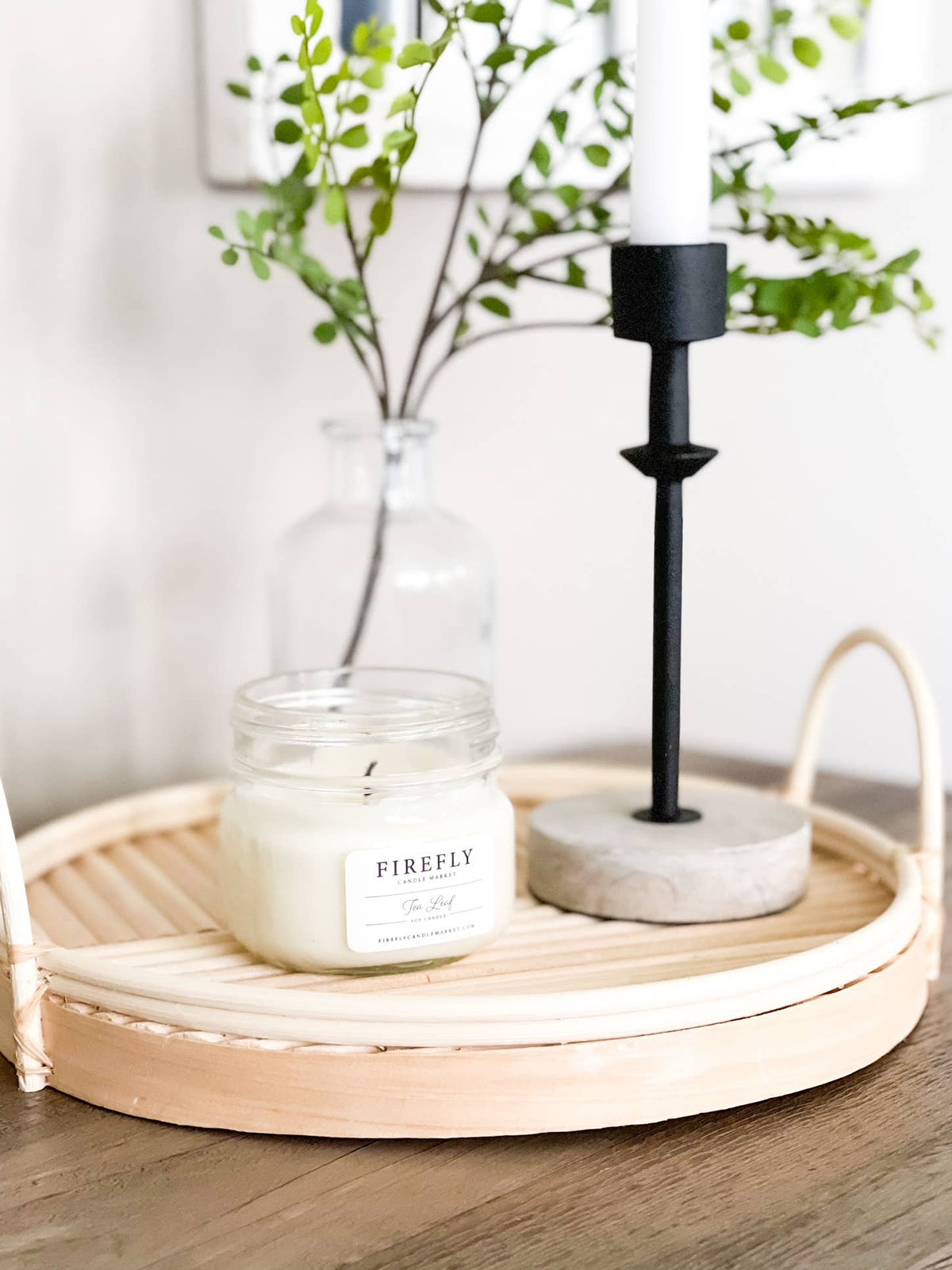 Firefly Candle Market - Tea Leaf: Small Candle