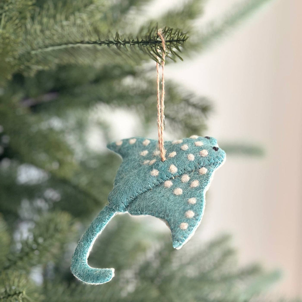 Felt Stingray Ornament