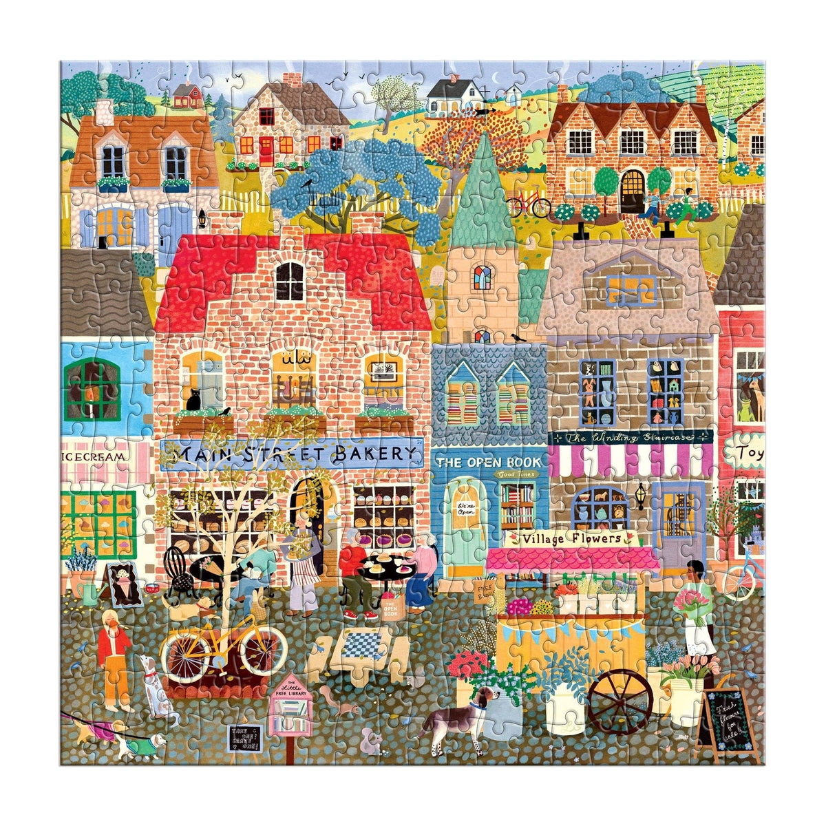 Main Street Morning 300 Piece Puzzle