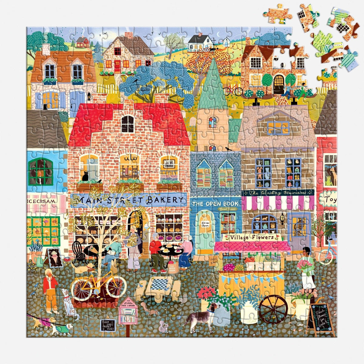 Main Street Morning 300 Piece Puzzle