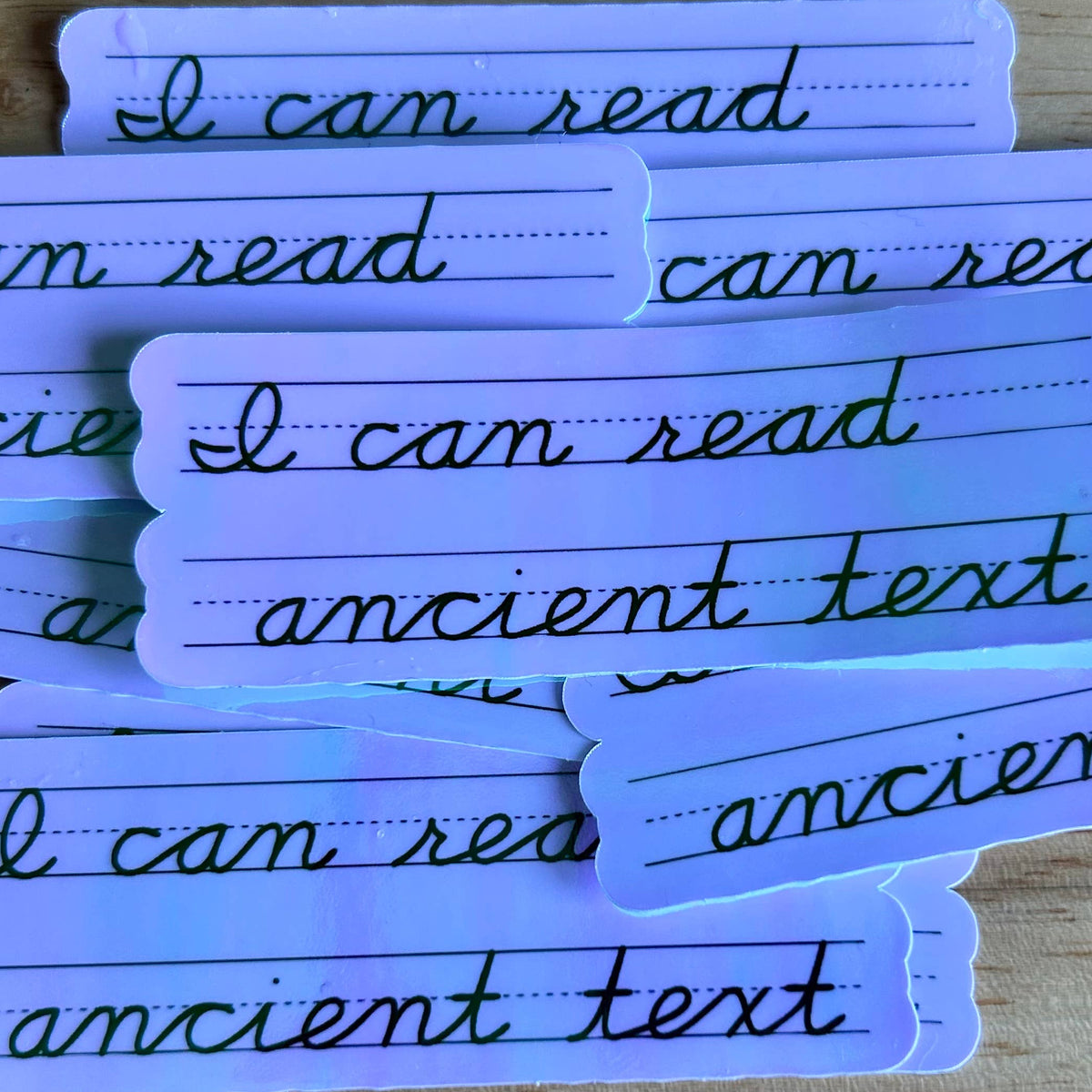 I Can Read Ancient Text Sticker