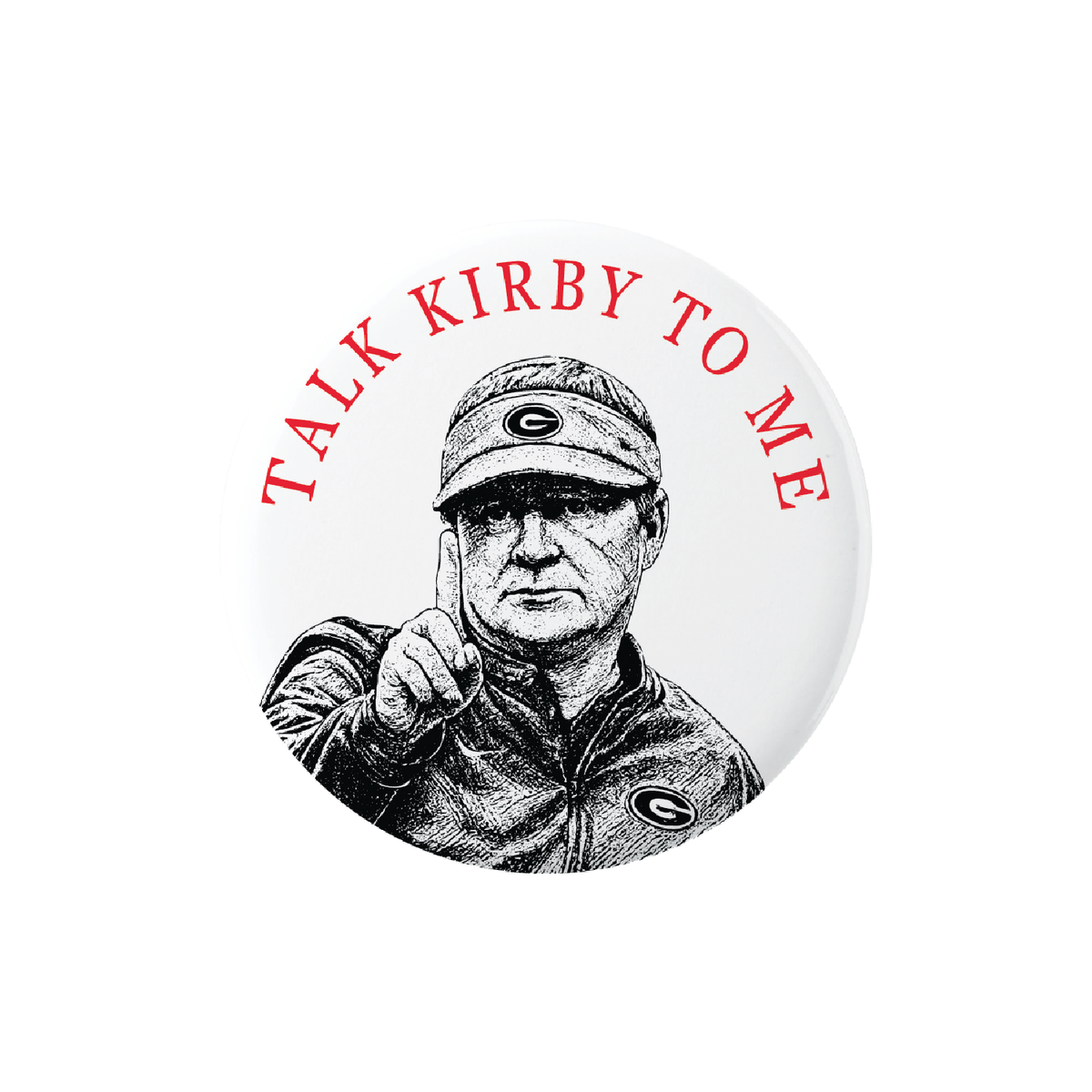 Dallis Foshee Art & Design - Talk Kirby To Me Button