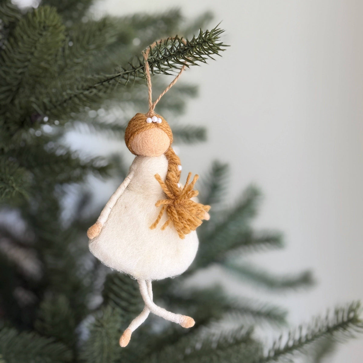 Felt Ballerina Ornament