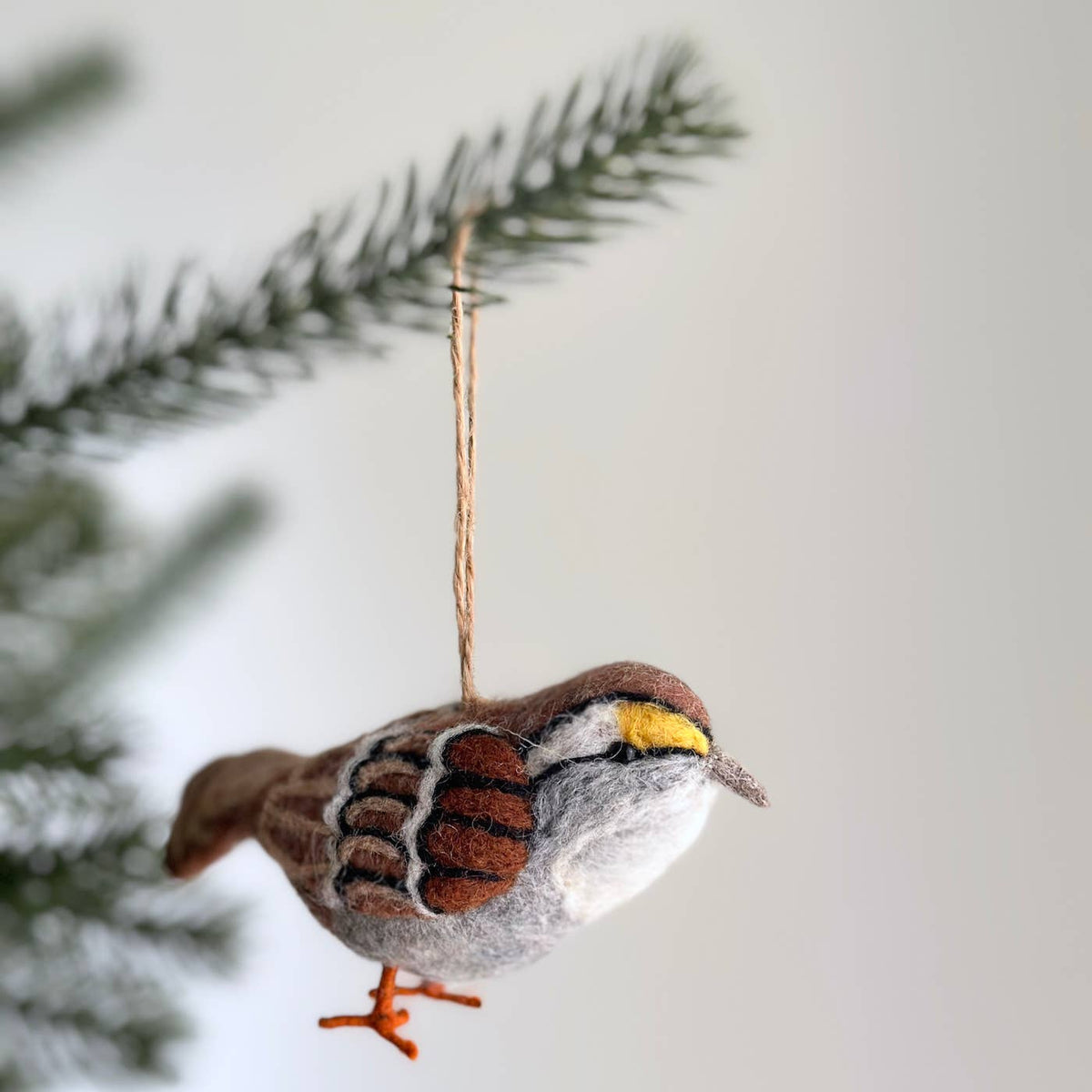 Felt Seagull Ornaments