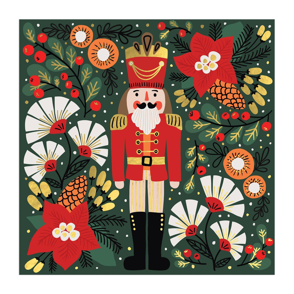 Chronicle Books - Merry Nutcracker 500 Piece Foil Puzzle