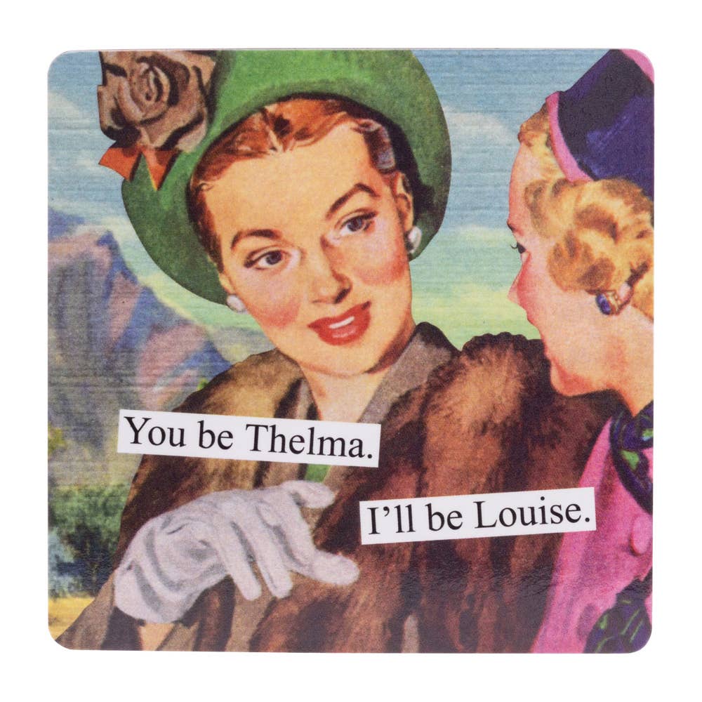Fridge Magnet 3 3/8" Thelma Anne Taintor