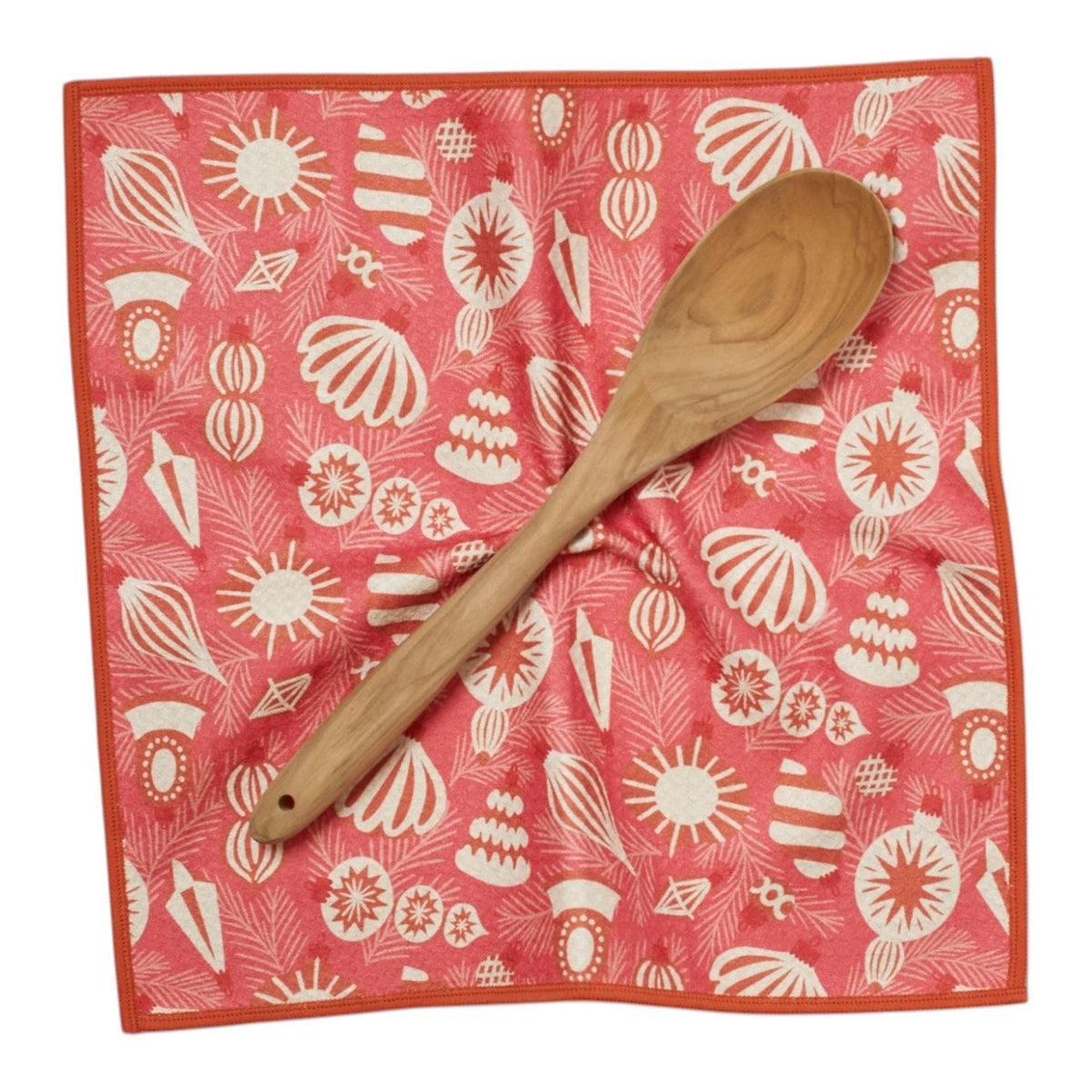 Mighty Mini Towel Reversible, Set of 2 - Jen Owens Ornaments: Vivid Pink