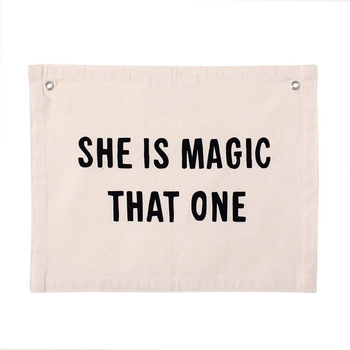 She is Magic Canvas Banner, Peach