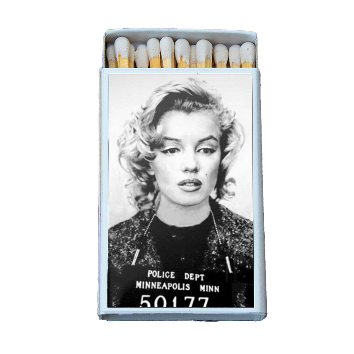 Most Amazing - Matches • Celebrity Mug Shot • Home Decor for Candles