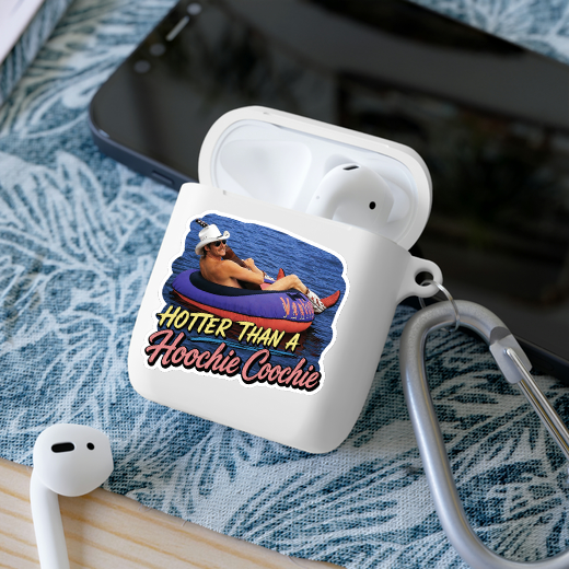 Hotter Than a Hoochie Coochie Funny Country Sticker