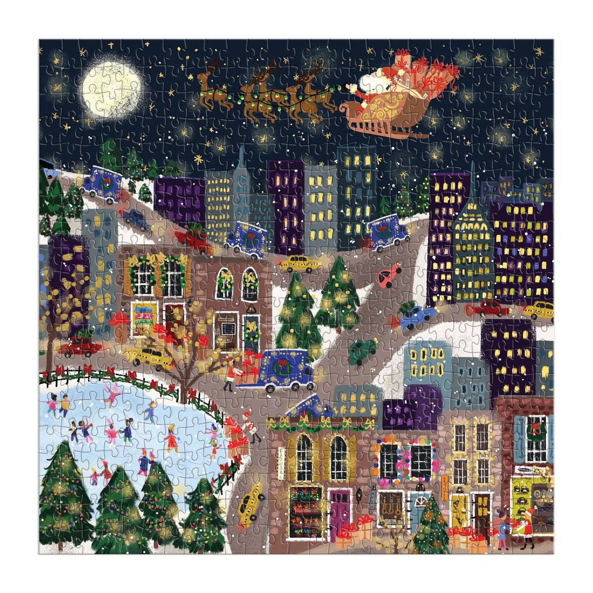 Joy Laforme Presentville 500 Piece Foil Puzzle