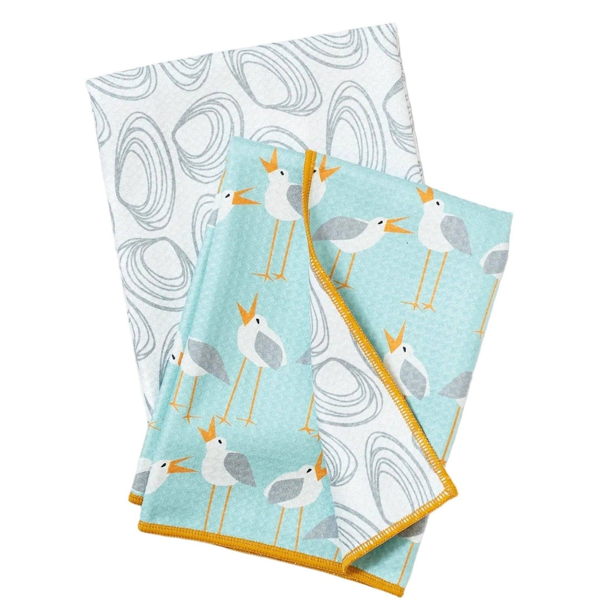 Double Duty Reversible - Kate Nelligan Seagull: Icy Blue