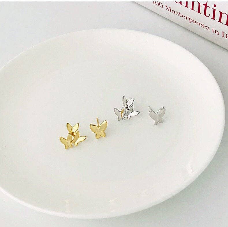 Butterfly Stud Earrings