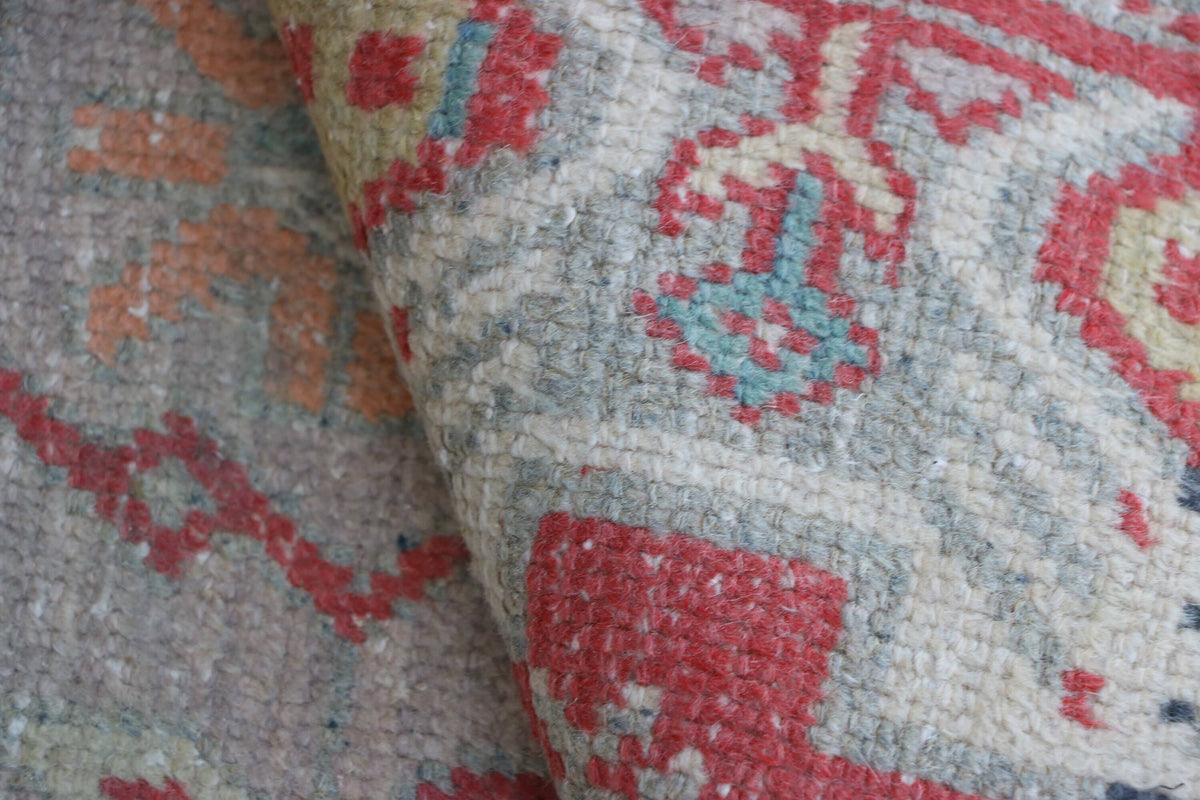 Vintage Turkish Anatolian Boho Rugs for Entry and Decor