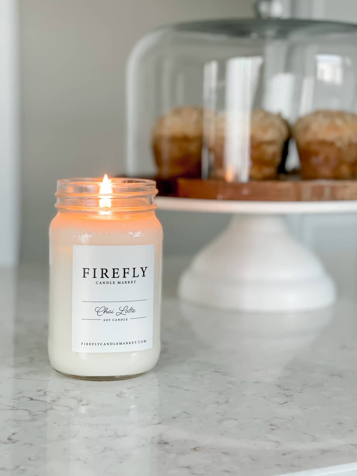 Firefly Candle Market - Chai Latte: Large Candle