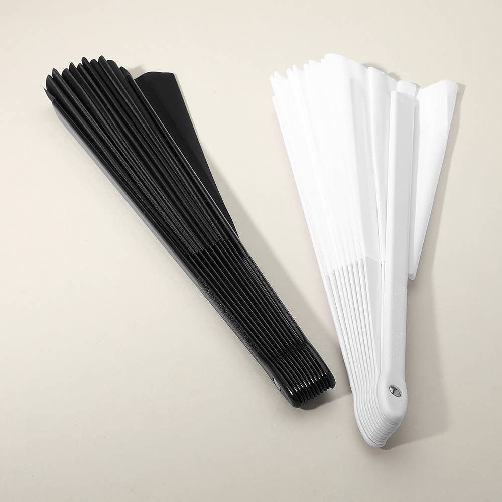 Colorful Folding Line Dance Hand Fan