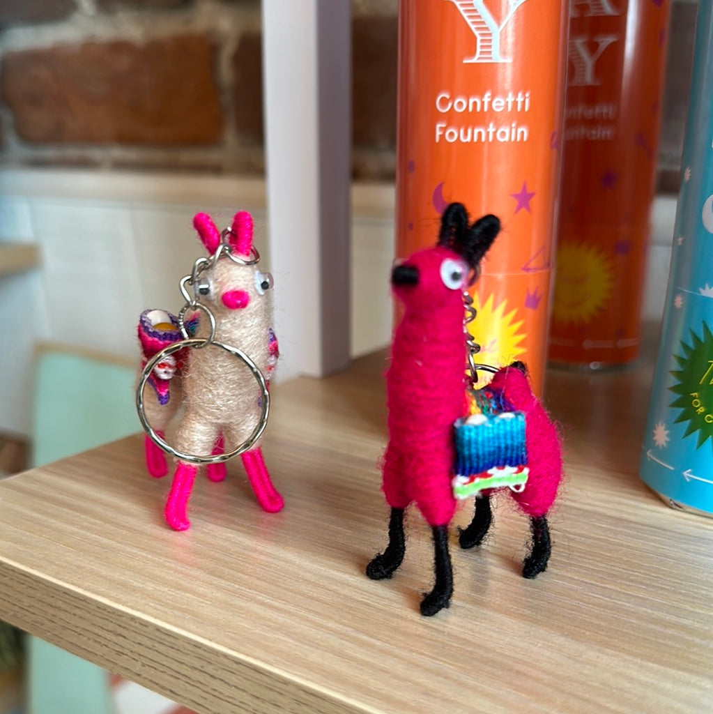 Llama Keychains - Grace Graffiti