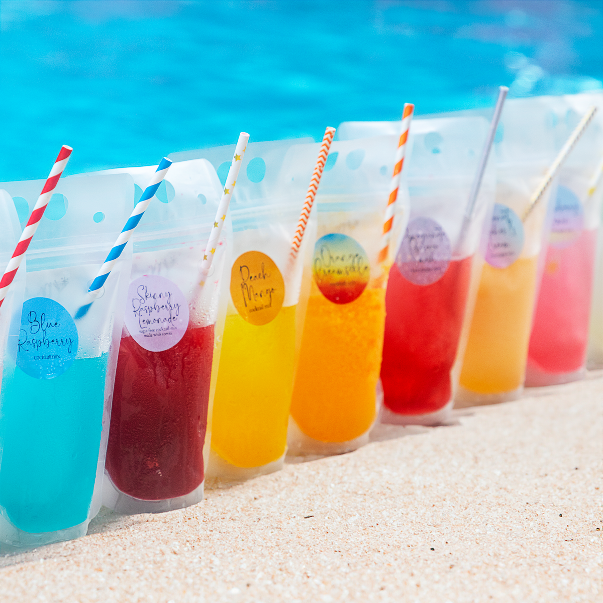 Adult Capri Sun! Slush Cocktail Pouches: Frose all Day