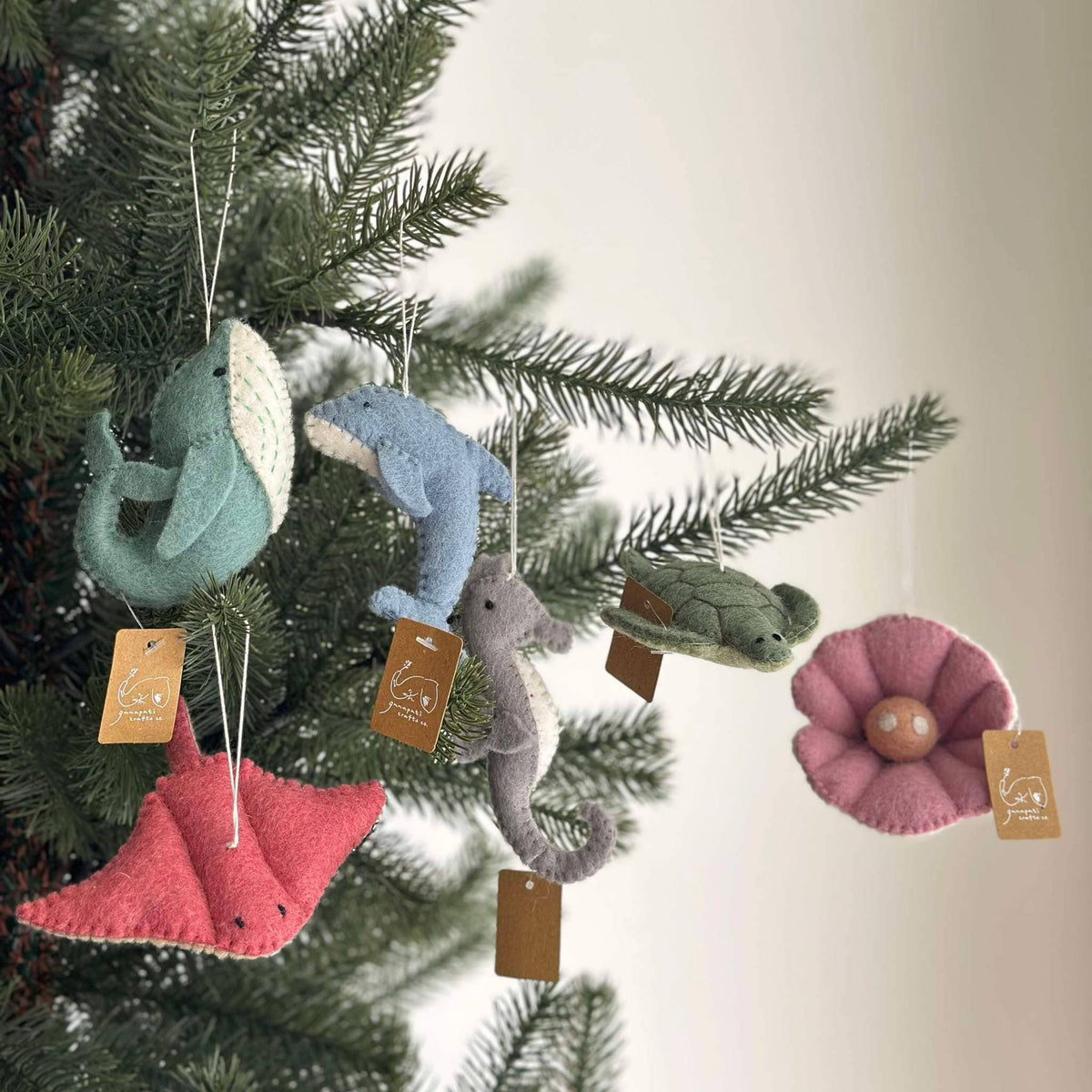 Felt Sea Turtle Ornament