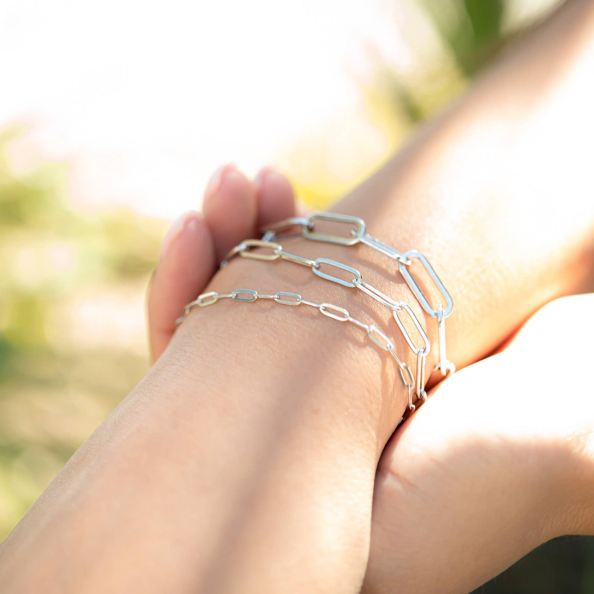 Paperclip Chain Bracelet