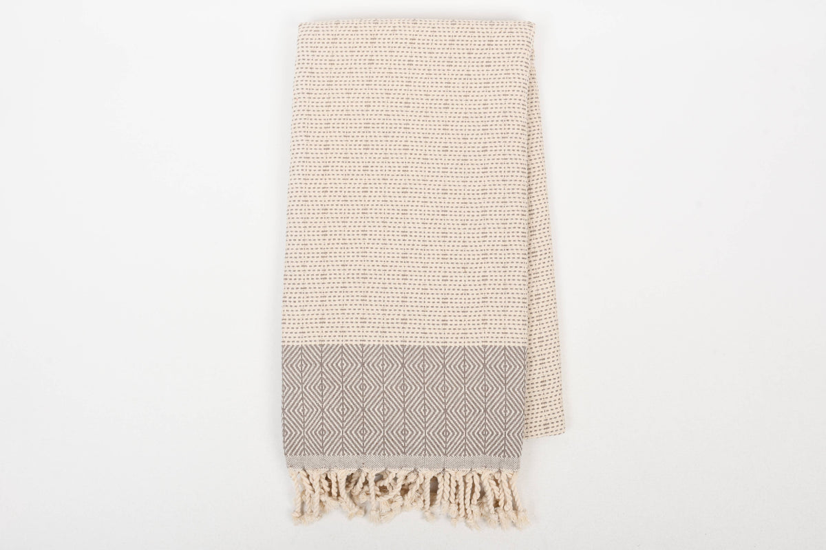 Turkish Cotton Beach Towel – Hot Pink