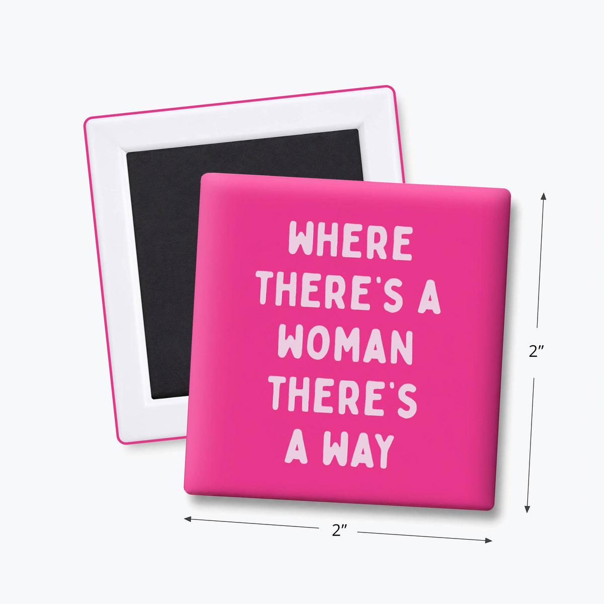 Funny Magnet - Woman Power