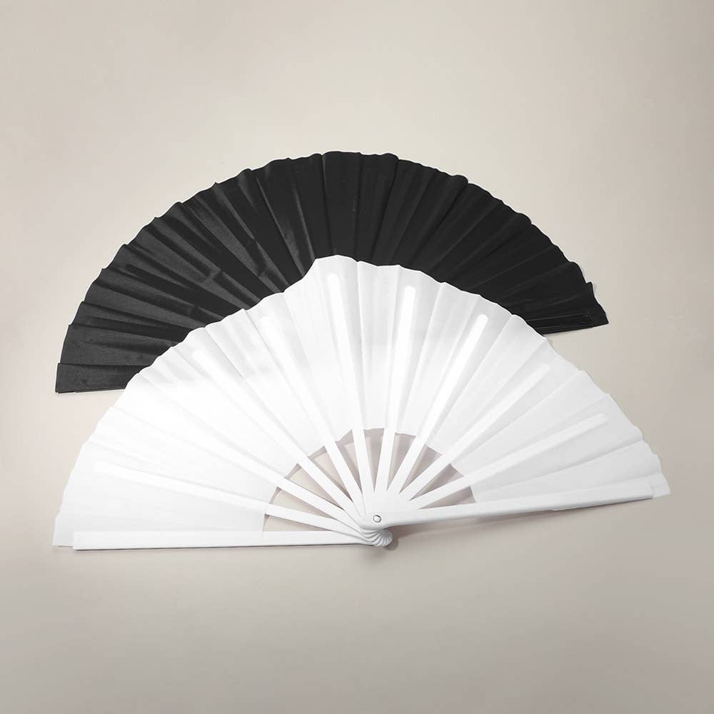 Colorful Folding Line Dance Hand Fan