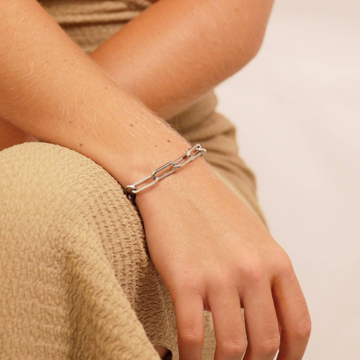 Paperclip Chain Bracelet