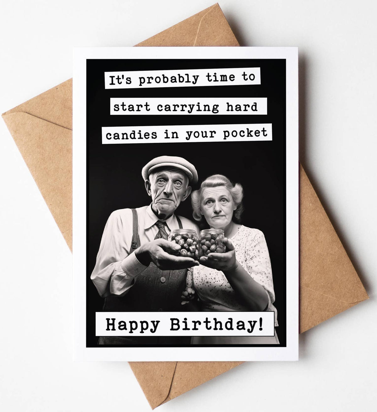 Pocket Candy Birthday Card