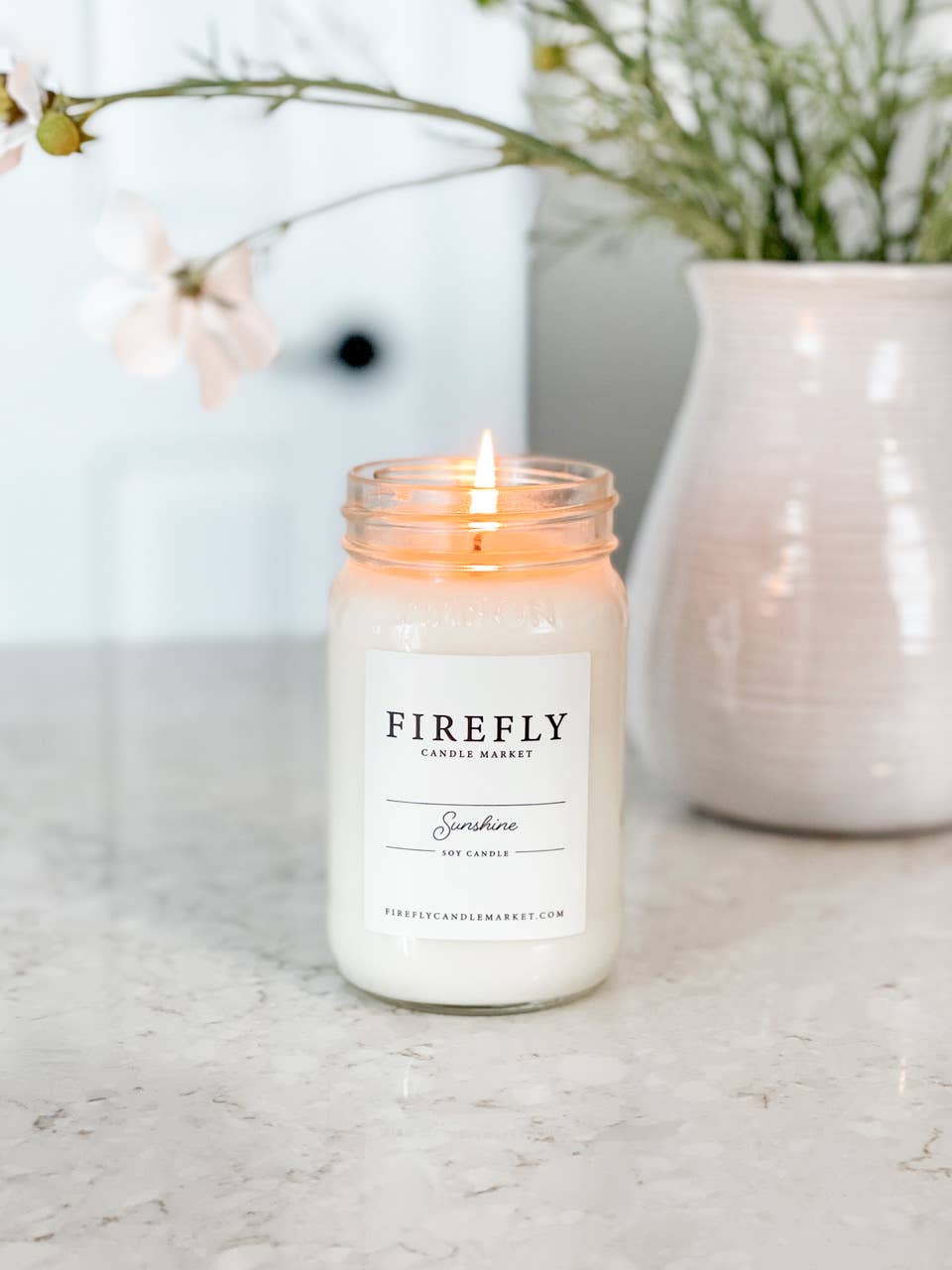 Firefly Candle Market: Sunshine, Large