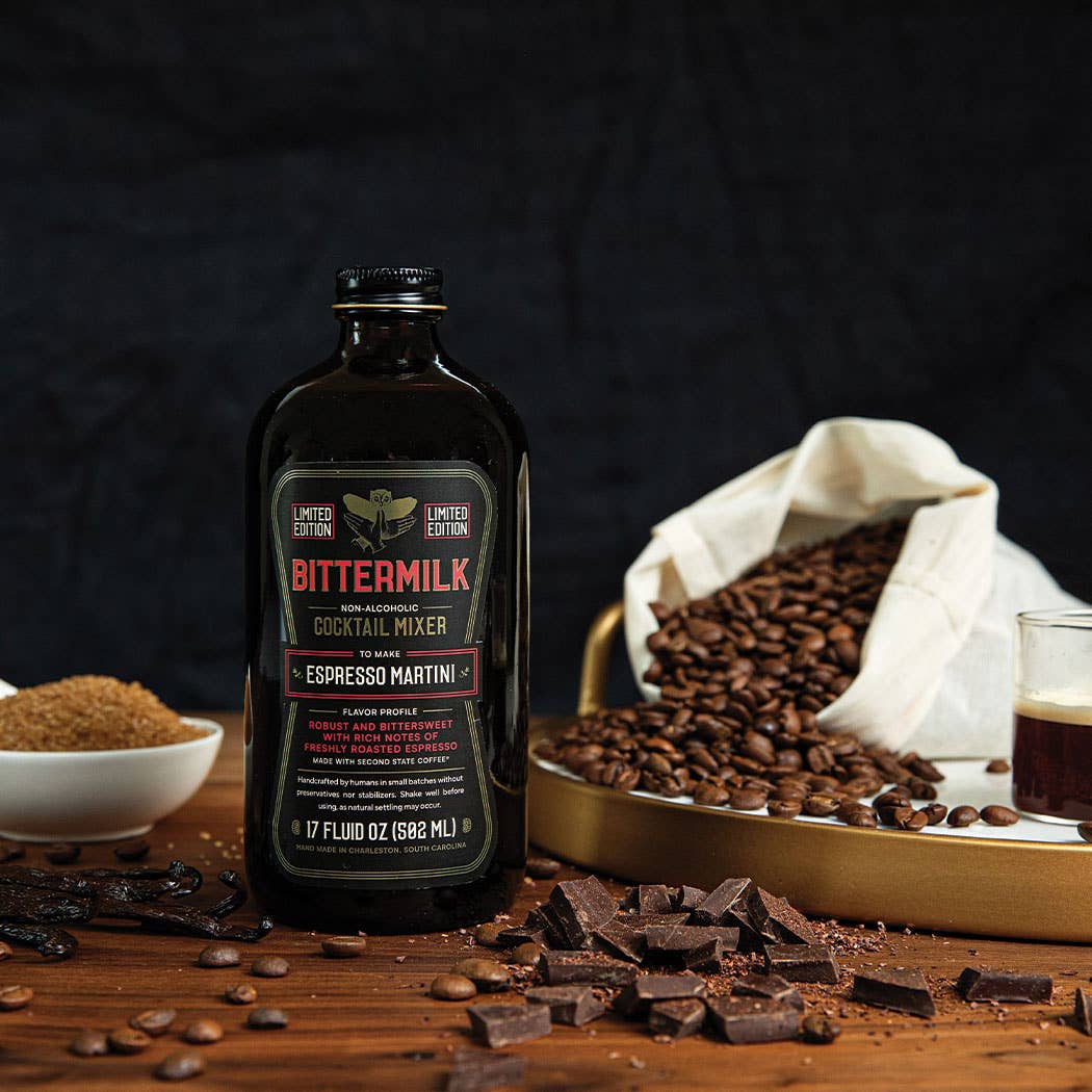 Bittermilk Bottling Co. - Espresso Martini cocktail mixer
