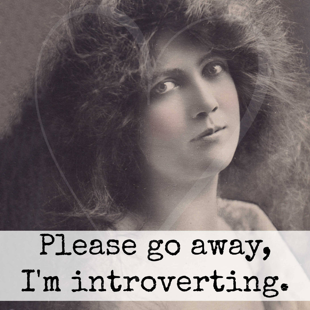 Please go away, I&#39;m introverting... Magnet