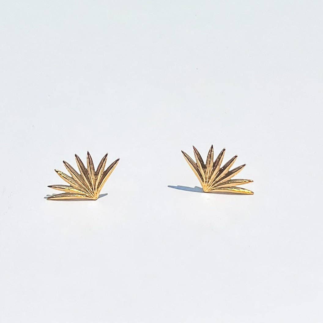 Natalie Clare Collections - Fan Palm Studs