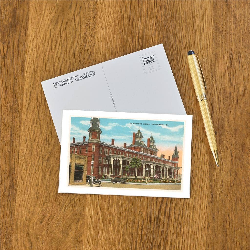 Postcard: Oglethorpe Hotel, Brunswick, Atlanta