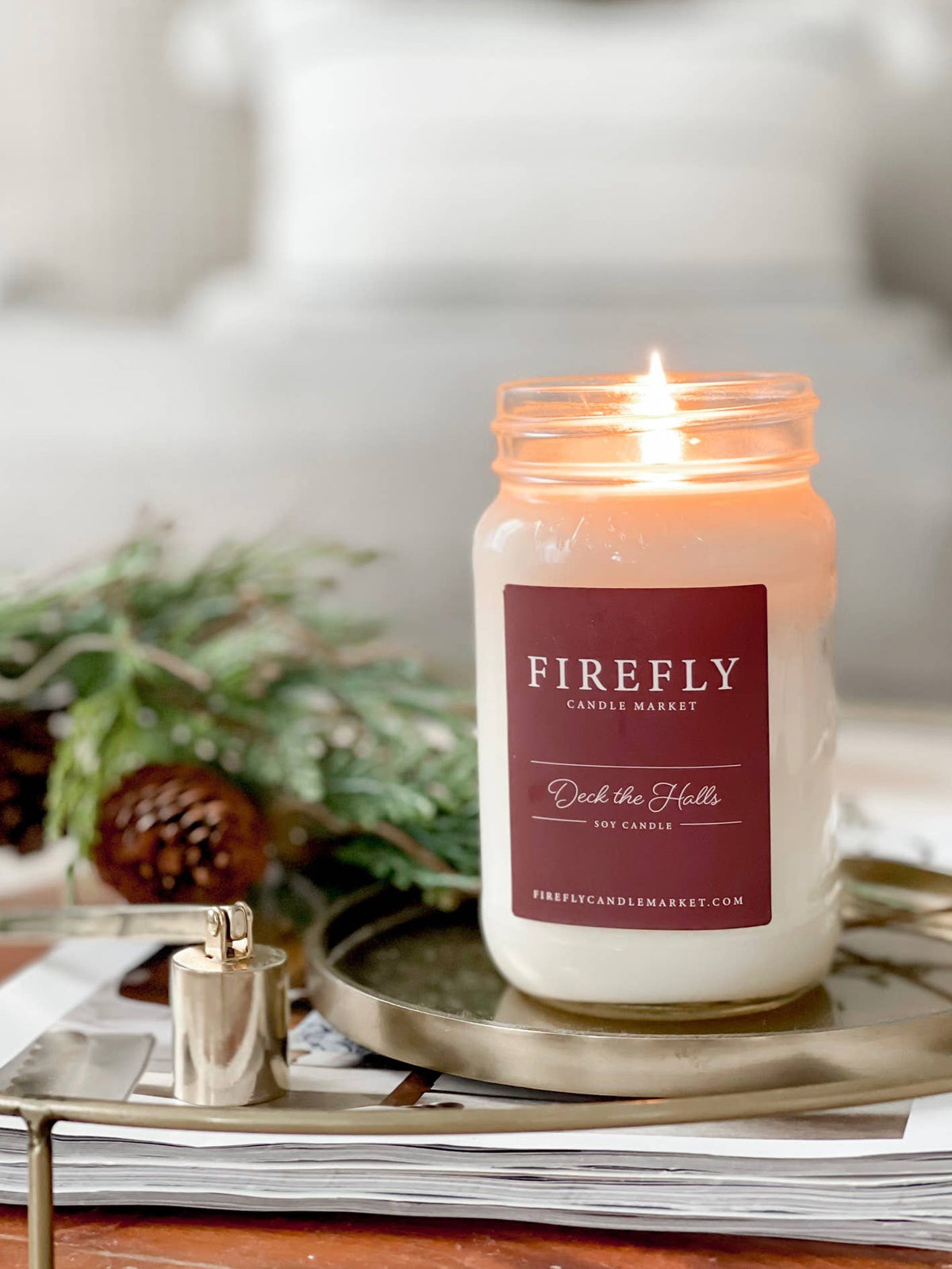 Firefly Candle Market - Deck the Halls: Small Candle