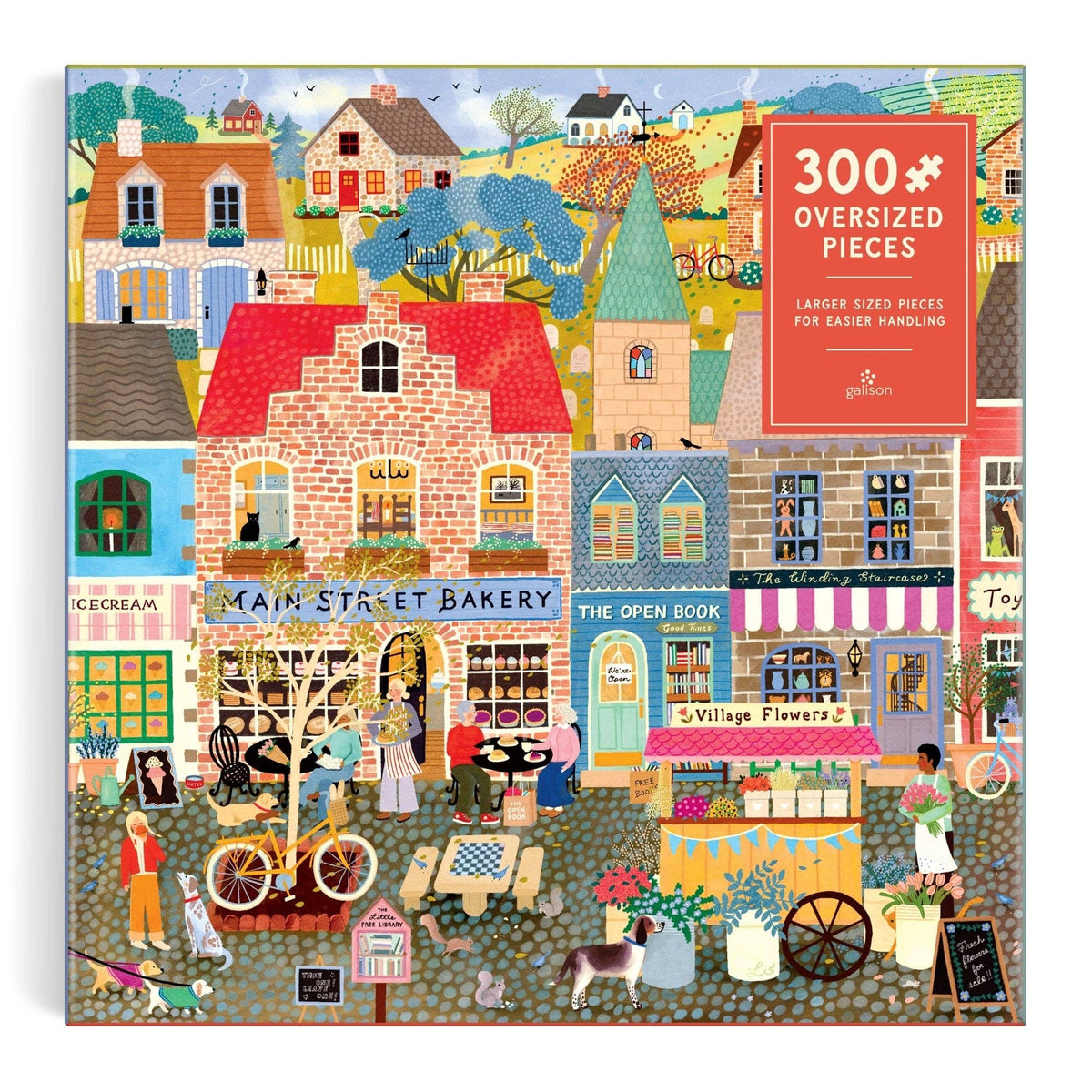 Main Street Morning 300 Piece Puzzle