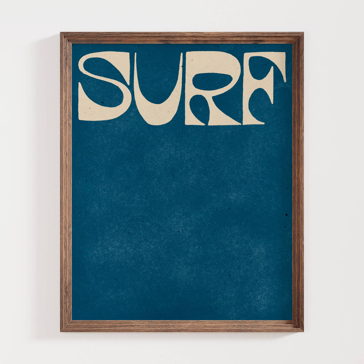 Mid Tide Design - Vintage Surf | Surf Art Print: 12”x16”