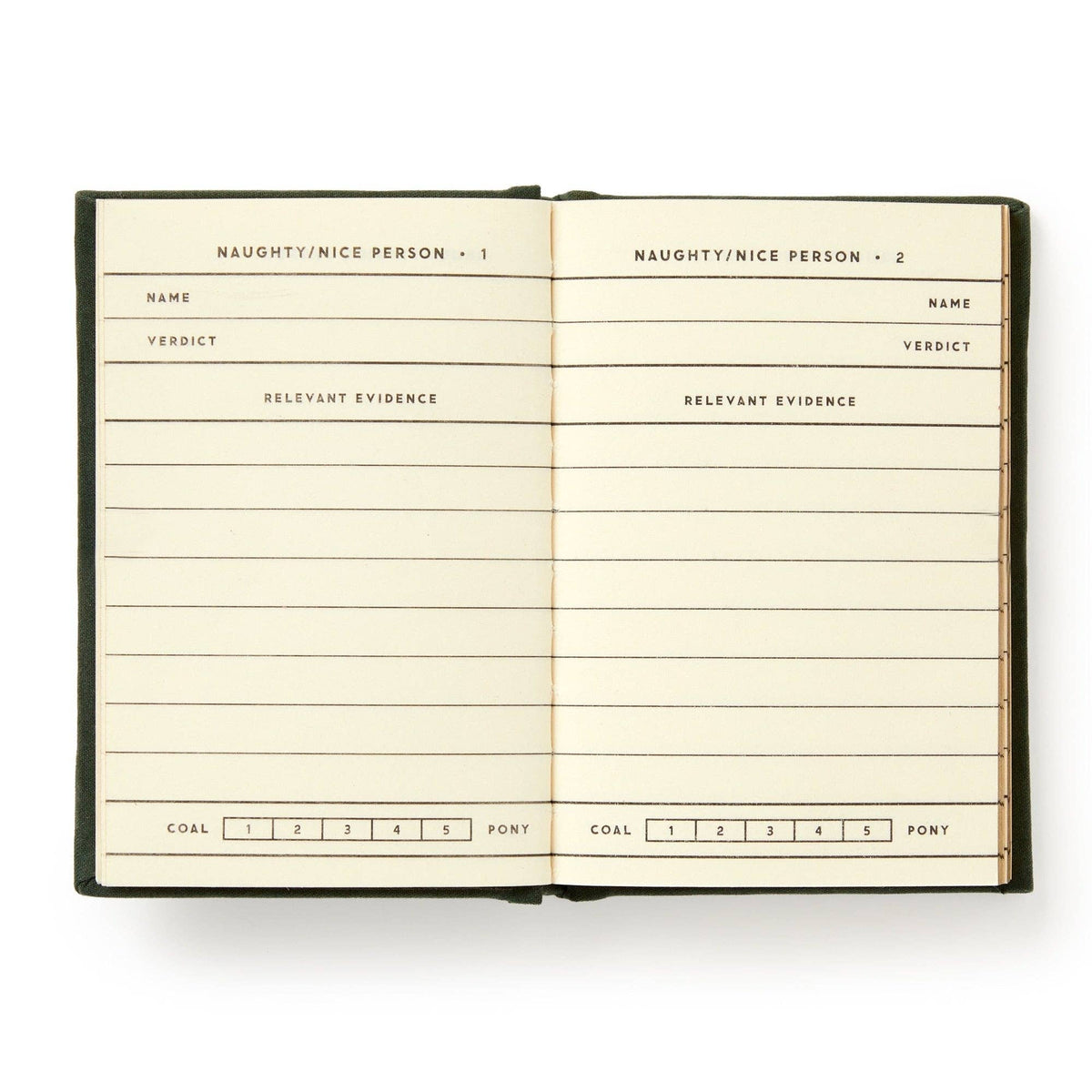 Brass Monkey Naughty and/or Nice Tiny Diary