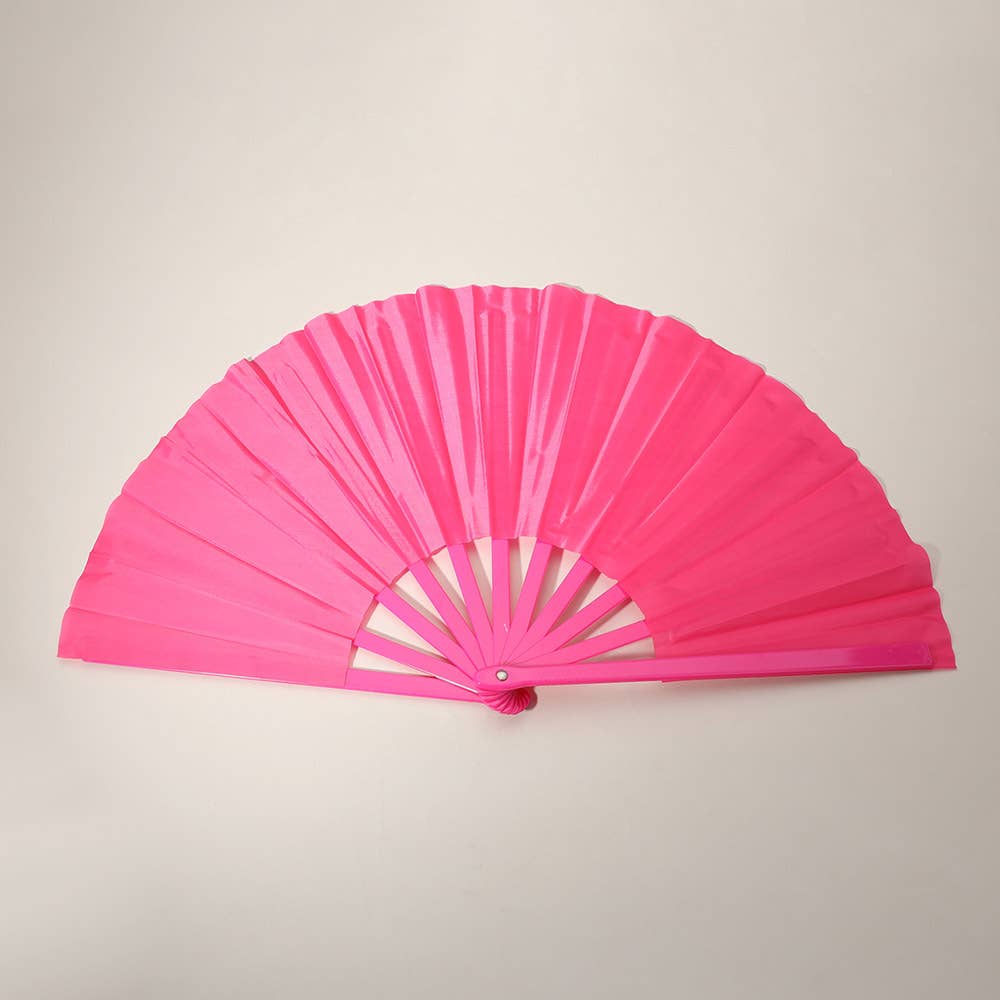 Colorful Folding Line Dance Hand Fan