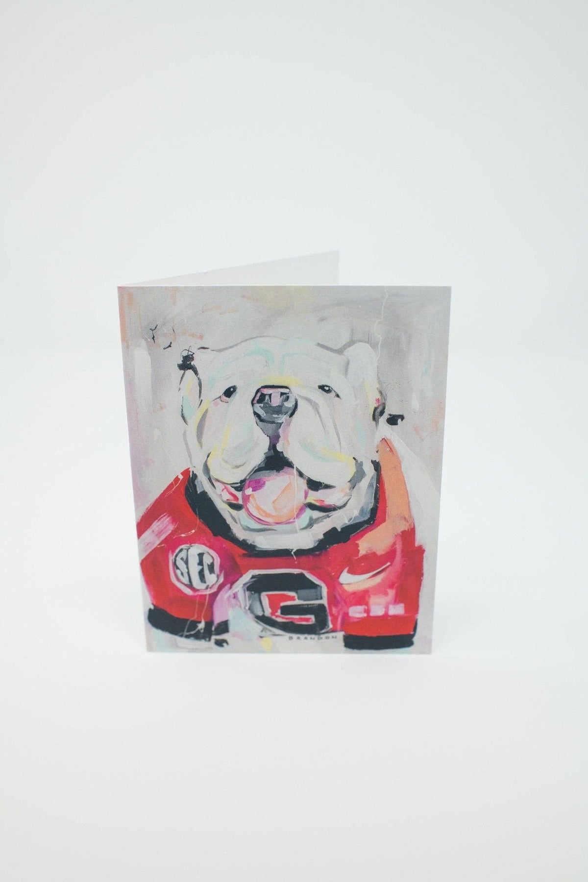 Brandon Art Co - Georgia Bulldogs UGA Notecard 6-Pack