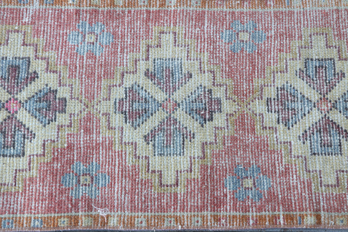Vintage Turkish Anatolian Oushak Rug