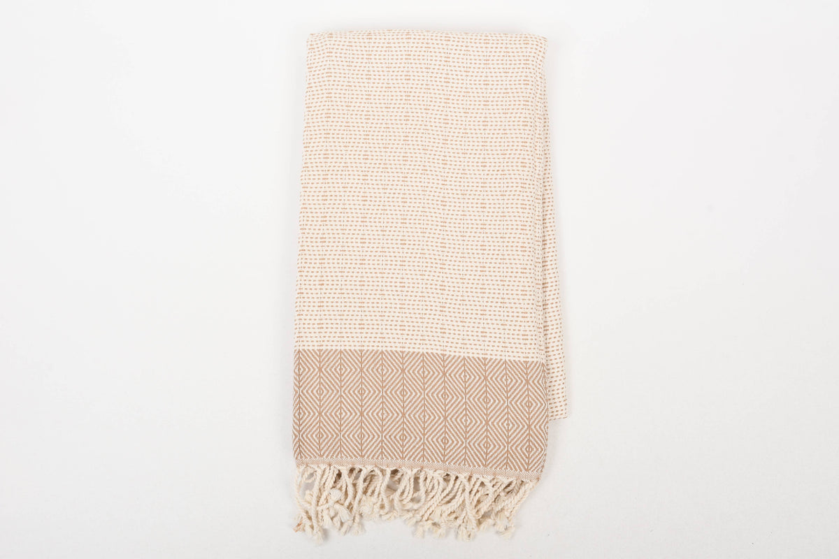 Turkish Cotton Beach Towel – Hot Pink