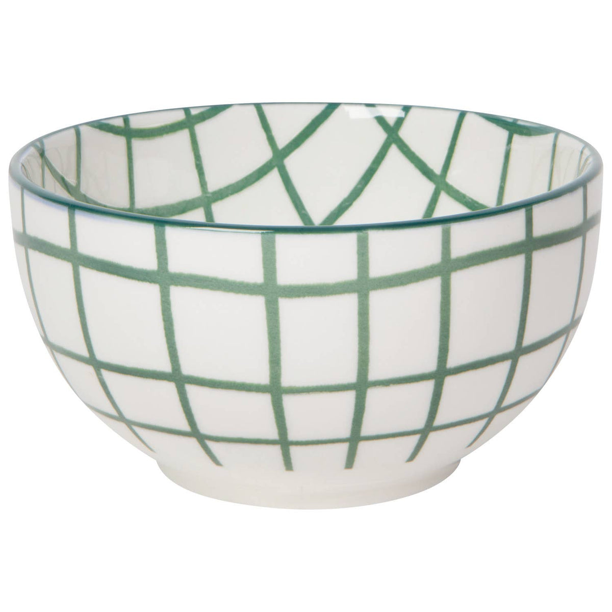 Wobbly Check Bowls Set of 4