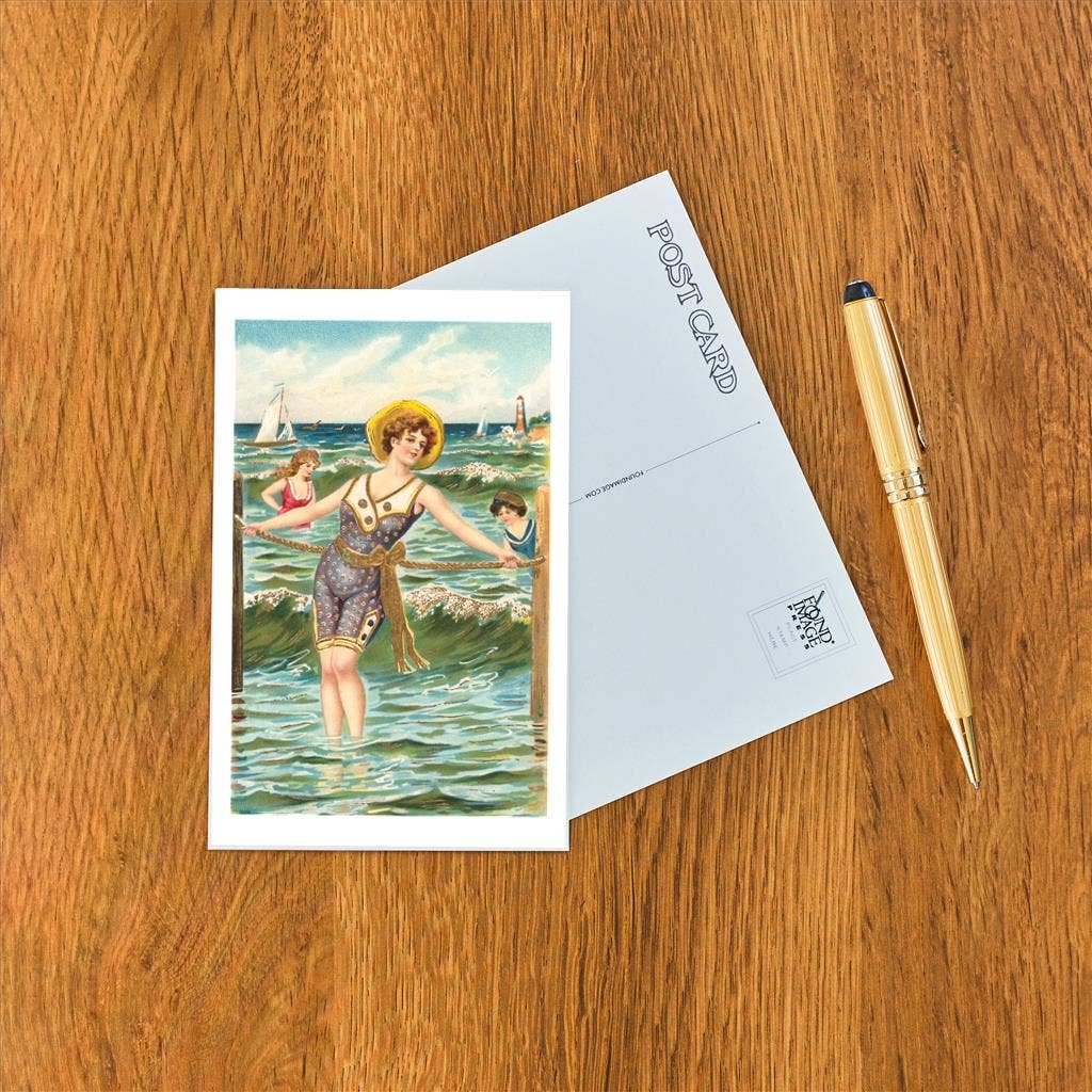 Postcard: Victorians at the Beach