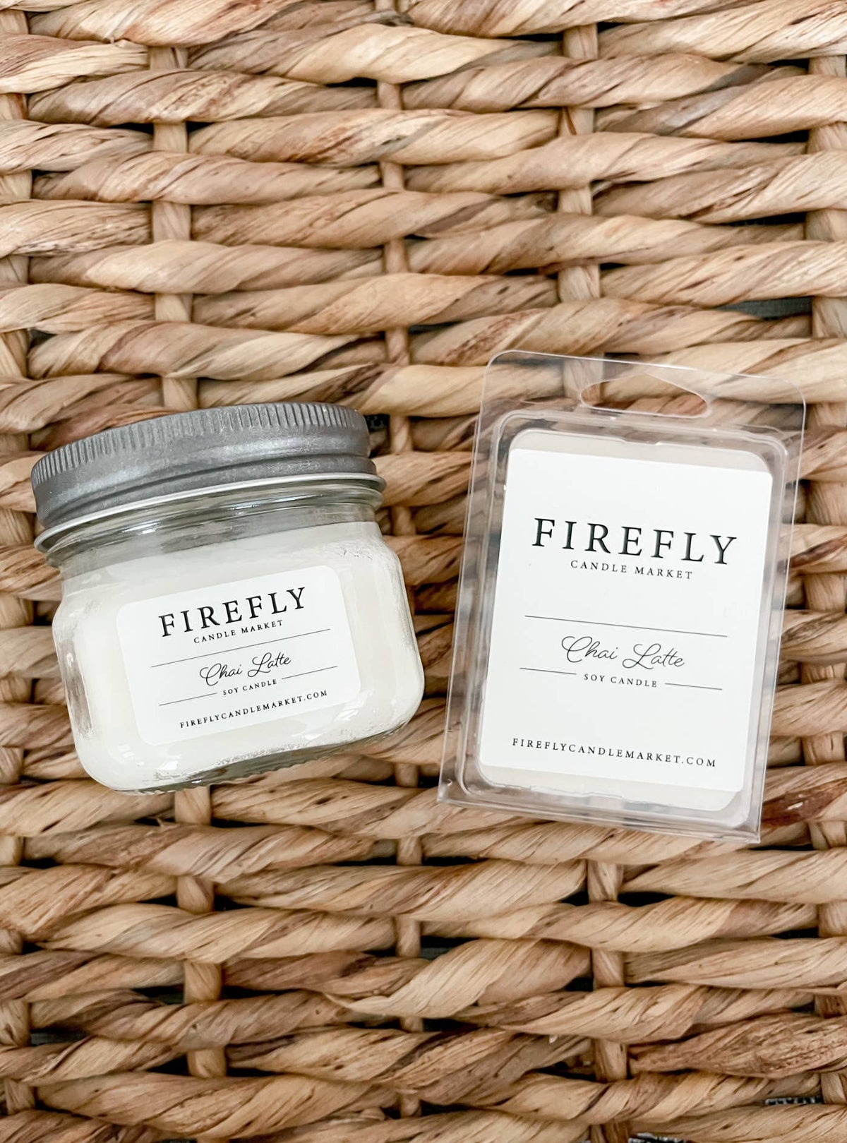 Firefly Candle Market - Chai Latte: Large Candle